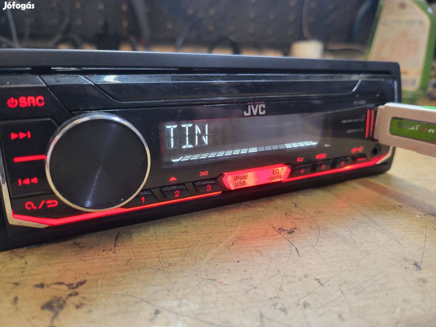 Jvc Kd-X252 fejegység [Usb/aux/tuner]